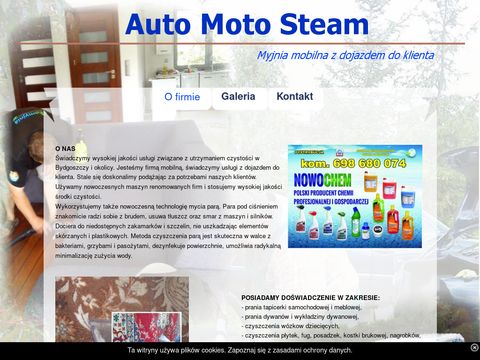 Auto Moto Steam - myjnia mobilna