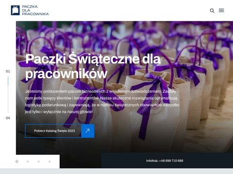 Paczki dla firm - paczkadlapracownika.pl