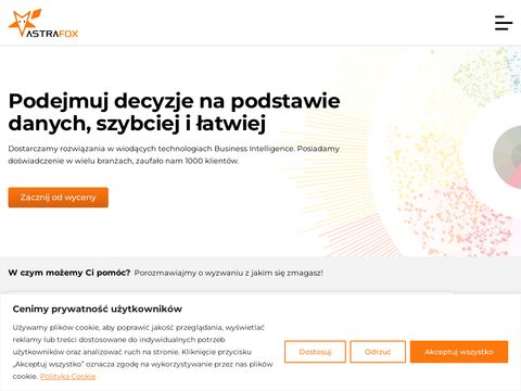 Wdrożenia business intelligence - astrafox.pl