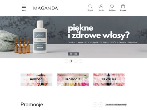Maganda.pl - produkty na wypadające włosy