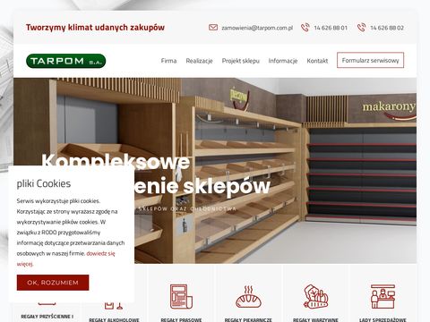 Tarpom.com.pl meble dla sklepów - producent