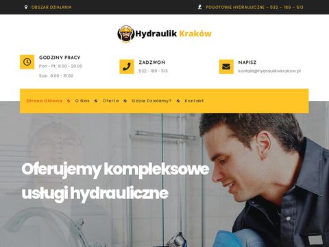 Hydraulikwkrakow.pl - przetykanie zlewu