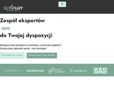 Semfury.com - pozycjonowanie Wordpress
