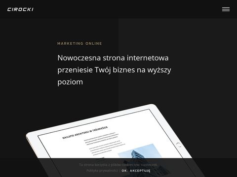 Cirocki.pl - projektowanie stron Kartuzy