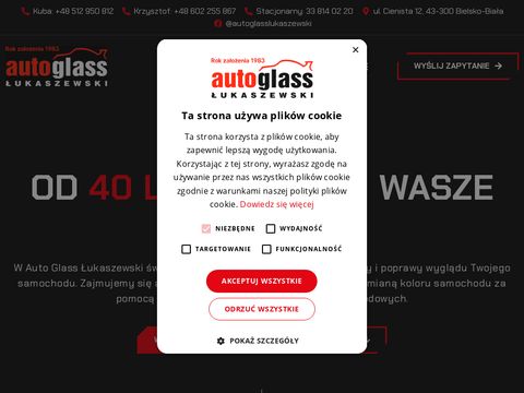 Auto Glass - Bielsko-Biała naprawa szyb