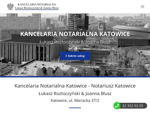 Roztoczynski.org - notariusz w Katowicach