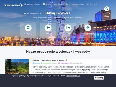 Transpomat.pl wycieczki egzotyczne