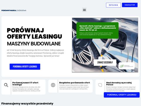 Porownywarkaleasingowa.pl - leasing operacyjny