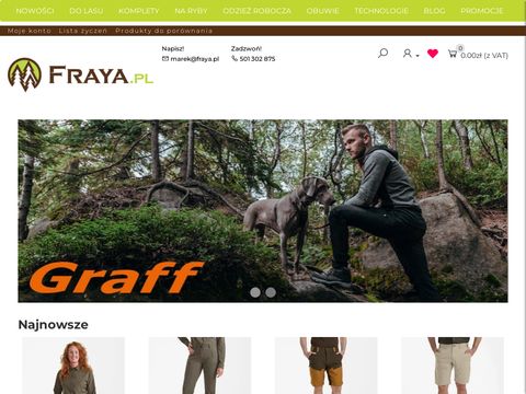 Fraya.pl - ubrania do lasu dla dian