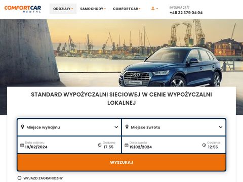 Comfortcar.pl wynajem samochodów Warszawa