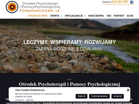 Pomarańczowe Ja - ośrodek psychoterapii