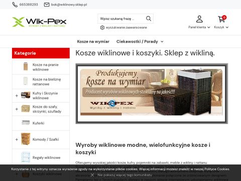Wiklinowy.sklep.pl - kosze od producenta