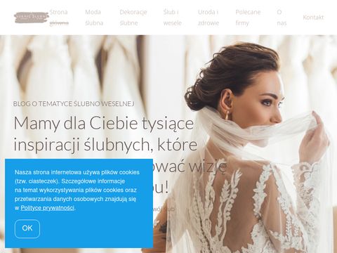 Suknieslubnekrakow.pl - portal z modą ślubną