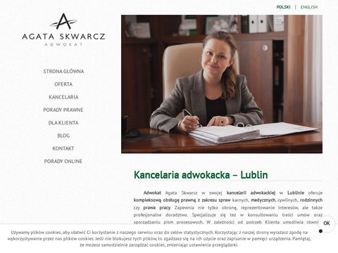 Adwokat.skwarcz.pl hancelaria Lublin