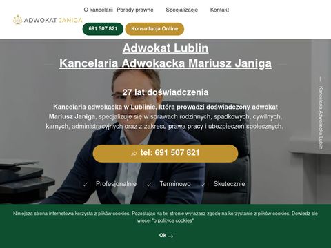 Adwokatjaniga.pl lubelska kancelaria