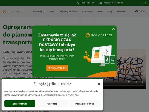 Solvertech.pl - porgram do planowania tras