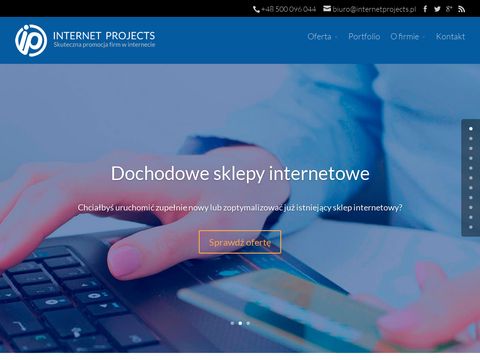 Internetprojects.pl - pozycjonowanie stron internetowych