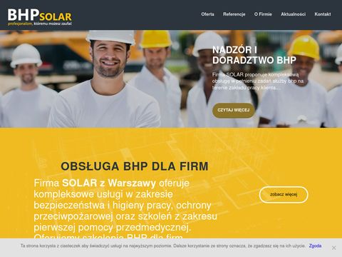 Bhpsolar.pl - szkolenia BHP Warszawa