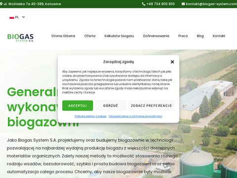 Biogas System S.A.