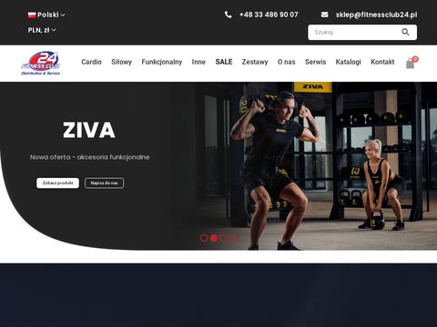 Fitnessclub24.pl - wyposażenie siłowni