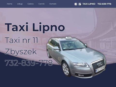 Taxilipno.pl usługi taksówkarskie