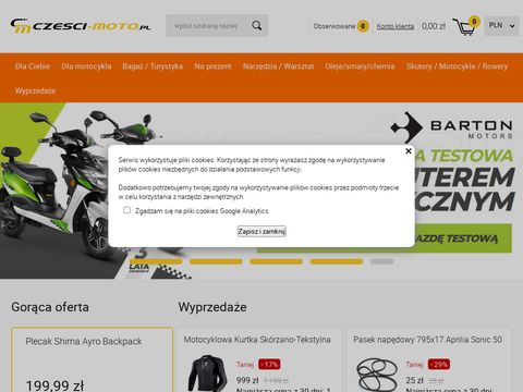 Czesci-moto.pl - sklep z częściami do motocykli