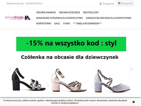Styloweobcasy.pl sklep z modnym obuwiem
