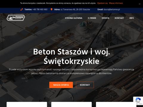Betomex.pl - beton Łagów Rytwiany Daleszyce