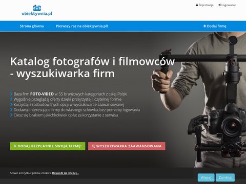 Obiektywnia.pl katalog filmowców i fotografów