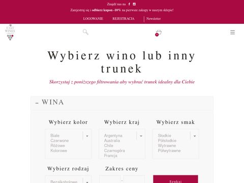 Winolubni.pl - sklep w winami online