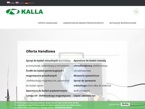 Kalla - badania ultradźwiękowe