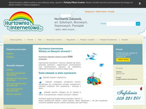 Hurtownia-internetowa.pl zabawki Gdynia